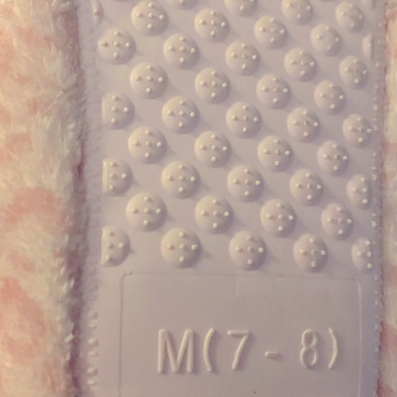 Free With Purchase: Ladies’ Pink Cheetah Slippers - Picture 2 of 2